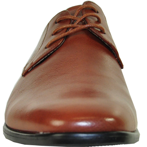 BRAVO Men Dress Shoe KING-1 Oxford Shoe Brown - Wide Width Available Bravo Shoes BRAVO Men Dress Shoe KING-1 Oxford Shoe Brown - Wide Width Available Bravo Shoes