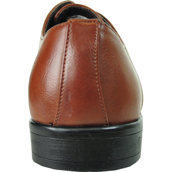BRAVO Men Dress Shoe KING-1 Oxford Shoe Brown - Wide Width Available Bravo Shoes BRAVO Men Dress Shoe KING-1 Oxford Shoe Brown - Wide Width Available Bravo Shoes