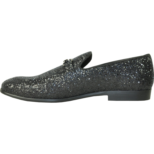 BRAVO Men Dress Shoe PROM-1 Loafer Shoe for Prom & Wedding Black – Bravo Shoes