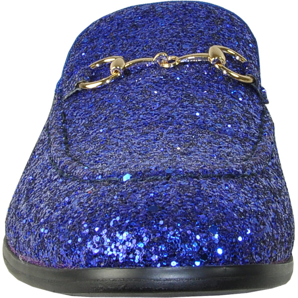 BRAVO Men Dress Shoe PROM-1 Loafer Shoe for Prom & Wedding Blue – Bravo Shoes