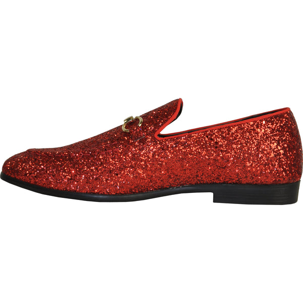 BRAVO Men Dress Shoe PROM-1 Loafer Shoe for Prom & Wedding Red Bravo Shoes BRAVO Men Dress Shoe PROM-1 Loafer Shoe for Prom & Wedding Red Bravo Shoes