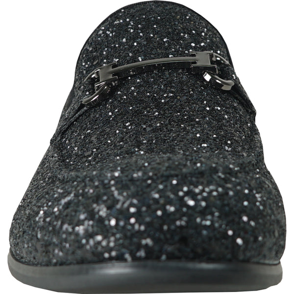 BRAVO Men Dress Shoe PROM-2 Loafer Shoe for Prom & Wedding Black – Bravo Shoes