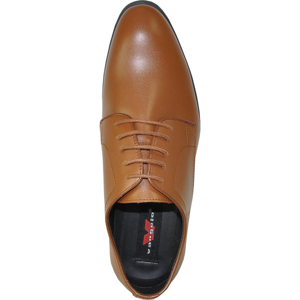 VANGELO Men Dress Shoe TAB-1 Oxford Formal Tuxedo for Prom  display picture 3