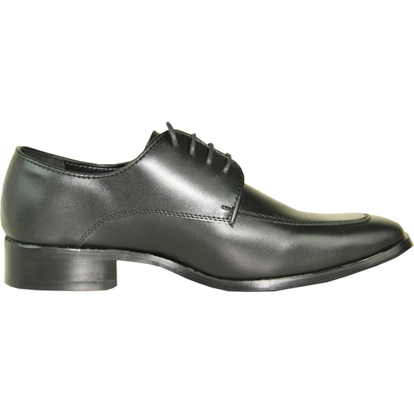 ALLURE MEN Dress Shoe AL01 Oxford Formal Tuxedo for Prom & Wedding Steel - Wide Width Available