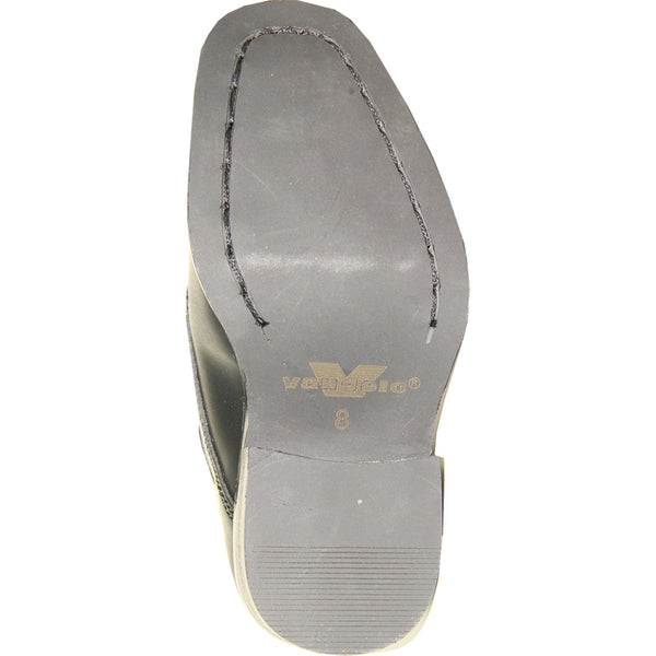 VANGELO Boy TUX-3KID Dress Shoe For Men Perfect for Wedding Formal Tuxedo Ivory Patent - Men's Shiny Shoe