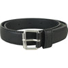 Vangelo Kid Classic Dress Belt Black Debossed