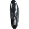 BRAVO Men Dress Shoe KING-1 Oxford Shoe Black - Wide Width Available