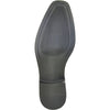 BRAVO Men Dress Shoe KING-2 Wingtip Oxford Shoe Black - Wide Width Available