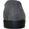 BRAVO Men Dress Shoe KING-3 Wingtip Oxford Shoe Grey - Wide Width Available