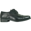 BRAVO Boy Dress Shoe KING-6KID Oxford Shoe Black