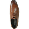 BRAVO Men Dress Shoe KING-6 Oxford Shoe Cognac - Medium and Wide Width Available