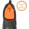 VANGELO Men Slip Resistant Shoe NICK-3 Black  - Wide Width Available