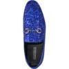 BRAVO Men Dress Shoe PROM-1 Loafer Shoe for Prom & Wedding Blue