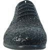 BRAVO Men Dress Shoe PROM-3 Loafer Shoe for Prom & Wedding Black