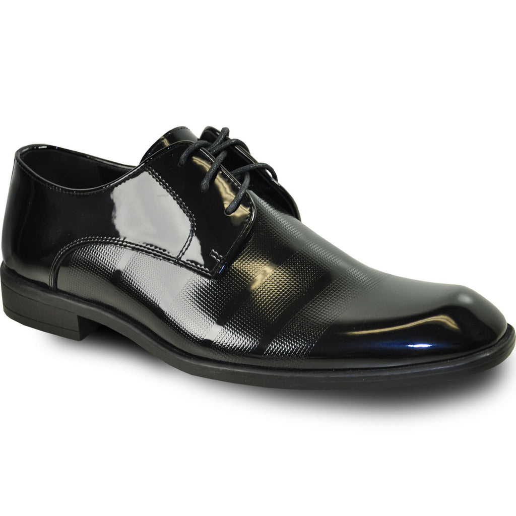 formal dress shoes wide width Expressions Men's Formal Oxford Dress Shoes Striped Satin White Wide Width 4925