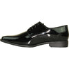 VANGELO Men Dress Shoe TUX-2 Oxford Formal Tuxedo for Prom & Wedding Black Patent - Wide Width Available