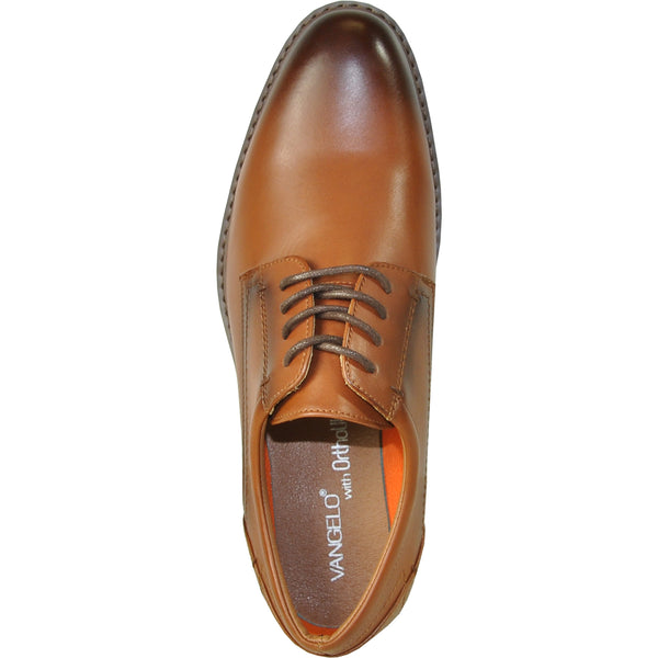 VANGELO Men Dress Shoe VALLO-1P Oxford Formal Tuxedo for  display picture 3